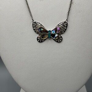 Artistry Abalone Butterfly Necklace JP398